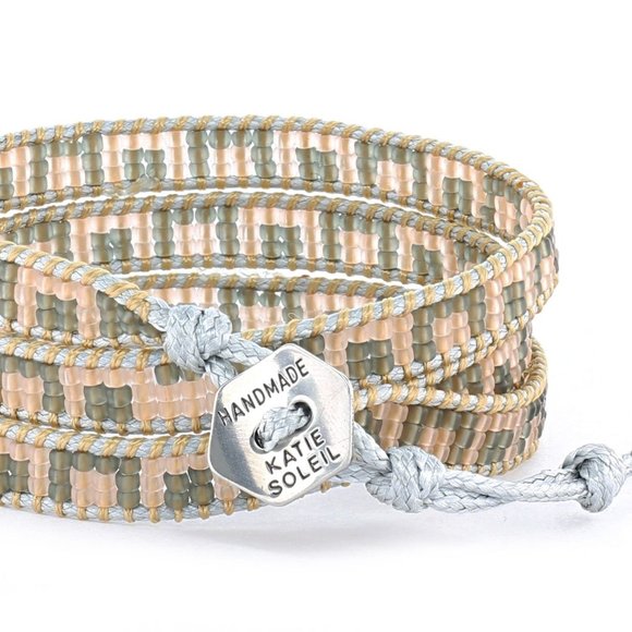 SueSue Jewelry - Handmade Miyuki Beads 3 Wraps Bracelet NEW